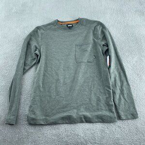 Bass Outdoor Deep Depths S Long-Sleeve Utility Tee With Pocket 5883